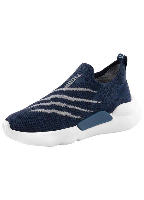 Tigor T Tigre - Tenis Slip On Infantil Masculino Tigor T. Tigre Azul