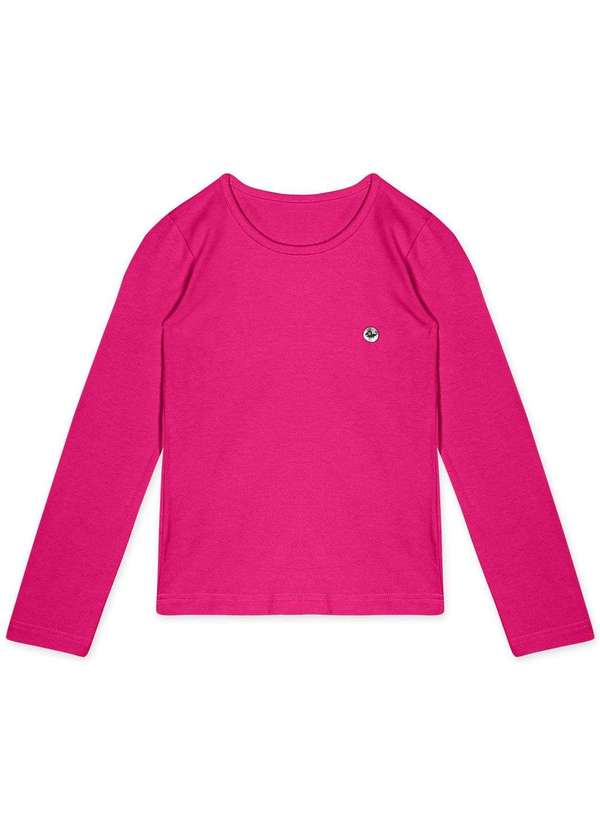 Marisol - Blusa Infantil Menina Manga Longa Aromatica Marisol Rosa