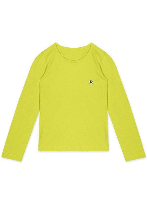 Marisol - Blusa Infantil Menina Manga Longa Aromatica Marisol Verde