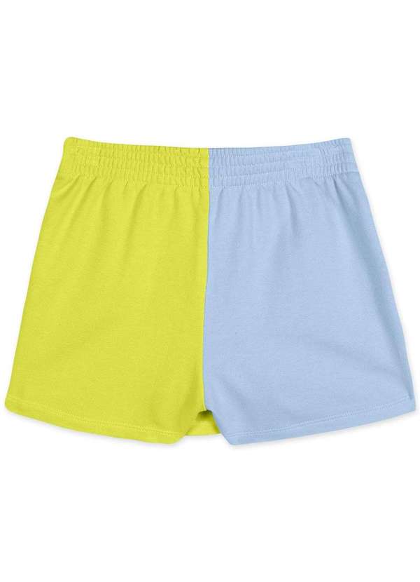 Marisol - Short-Saia Moletom Infantil Menina Marisol Verde