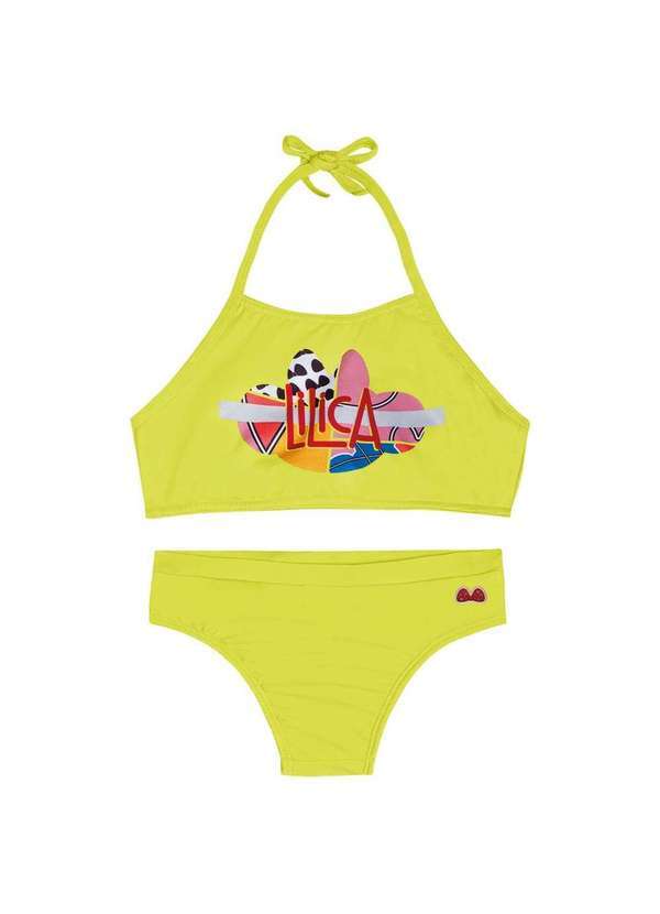 Lilica Ripilica - Biquini Infantil Feminino Lilica Verde