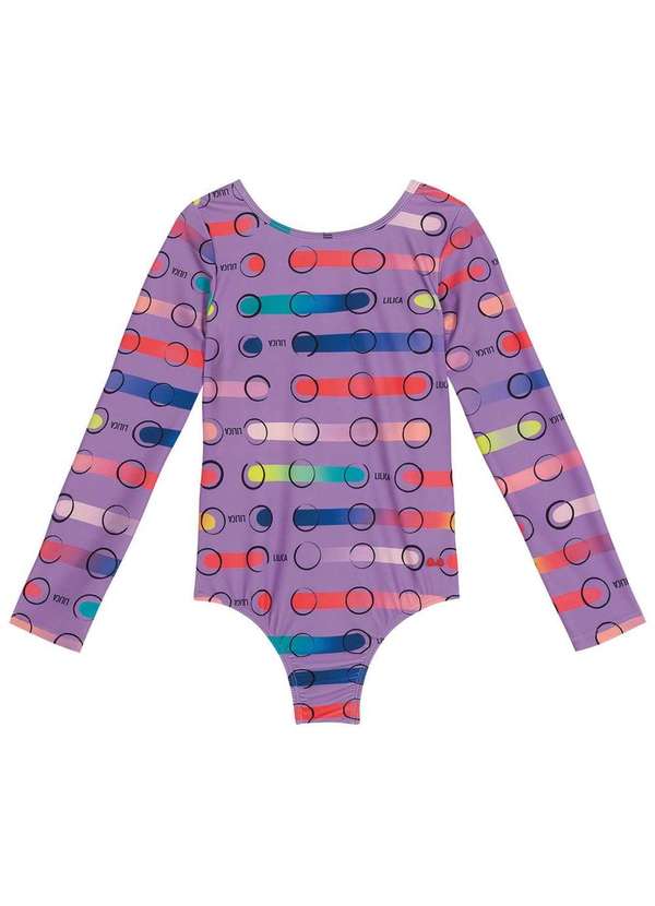 Lilica Ripilica - Maio Manga Longa com Protecao Uv Menina Lilica Roxo