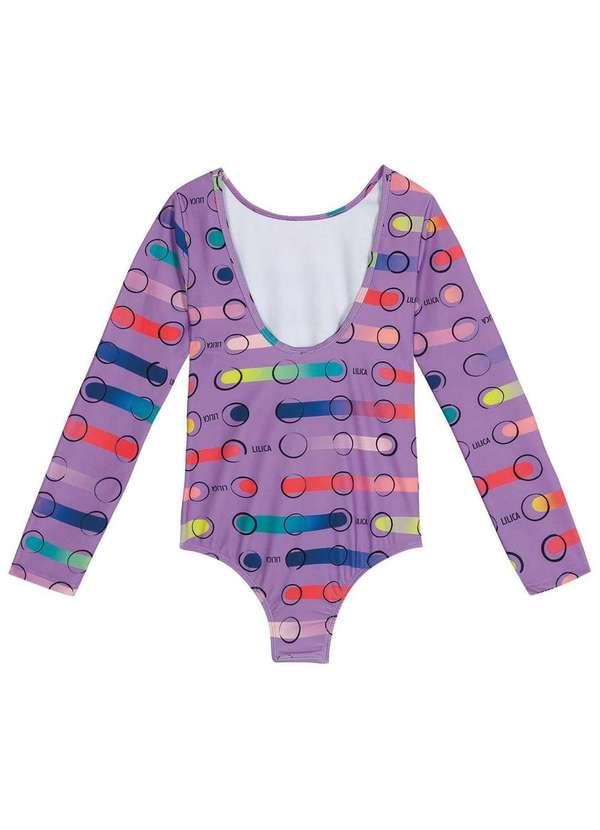 Lilica Ripilica - Maio Manga Longa com Protecao Uv Menina Lilica Roxo 2
