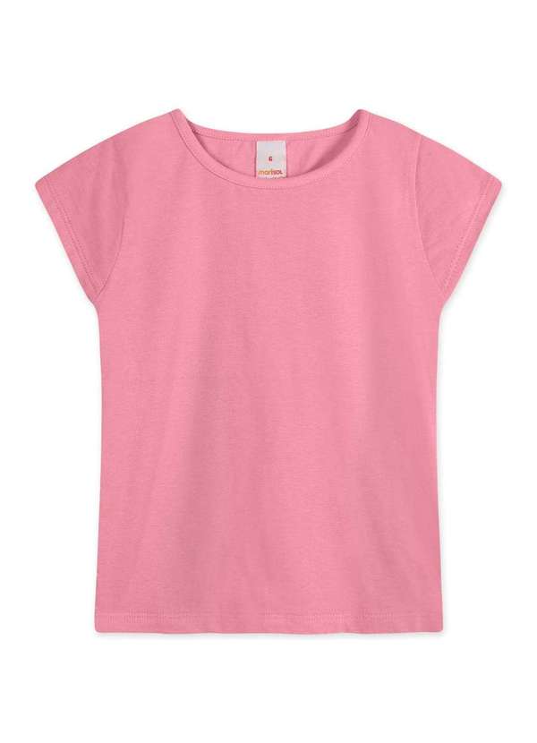 Marisol - Blusa Antiviral Manga Curta Feminina Marisol Rosa