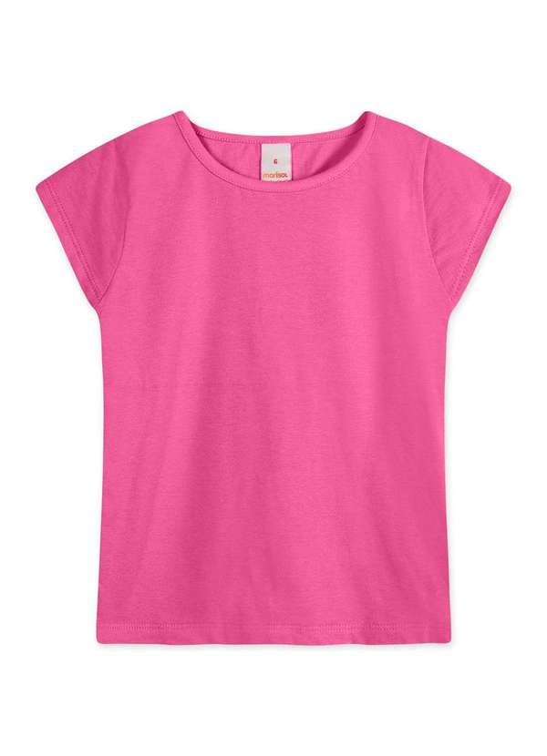 Marisol - Blusa Antiviral Manga Curta Feminina Marisol Rosa