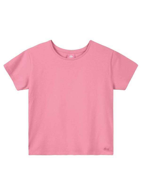 Lilica - Blusa Bebe Manga Curta Thermo Dry Lilica Rosa