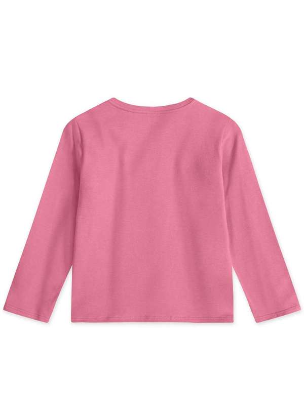 Lilica - Blusa Bebe Manga Longa Thermo Dry Lilica Rosa