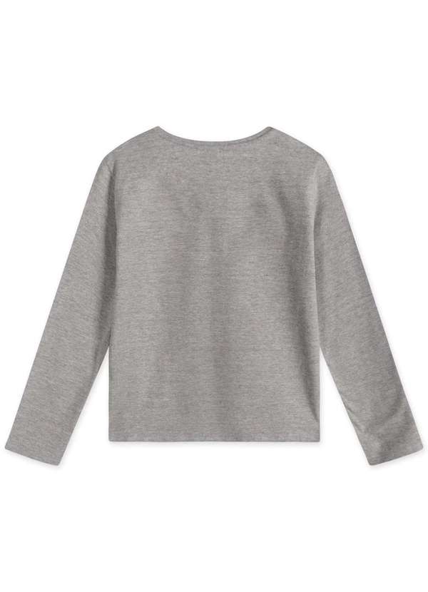 Lilica - Blusa Infantil Manga Longa Thermo Dry Lilica Cinza 2