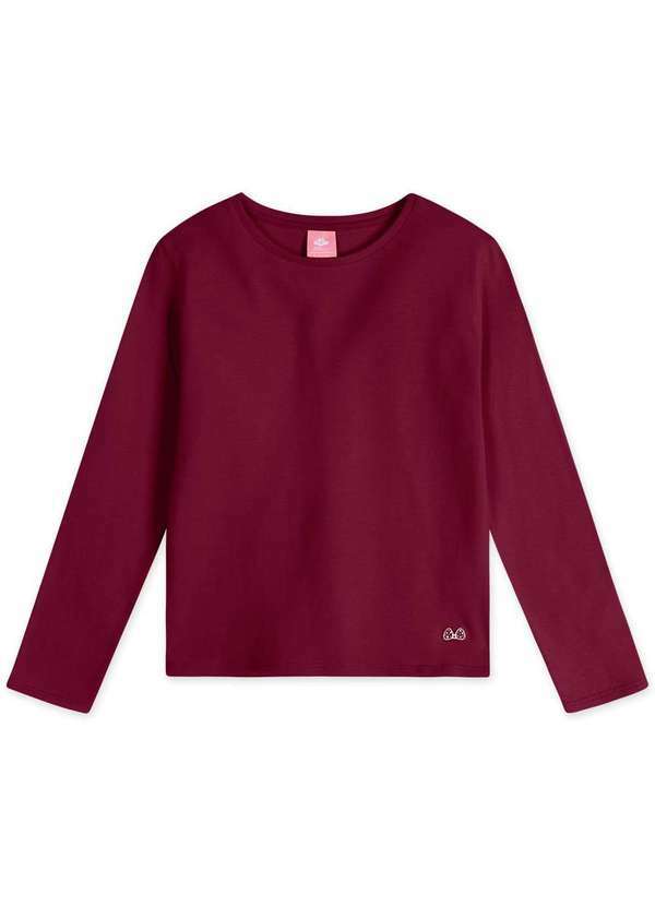 Lilica - Blusa Infantil Manga Longa Thermo Dry Lilica Vermelho