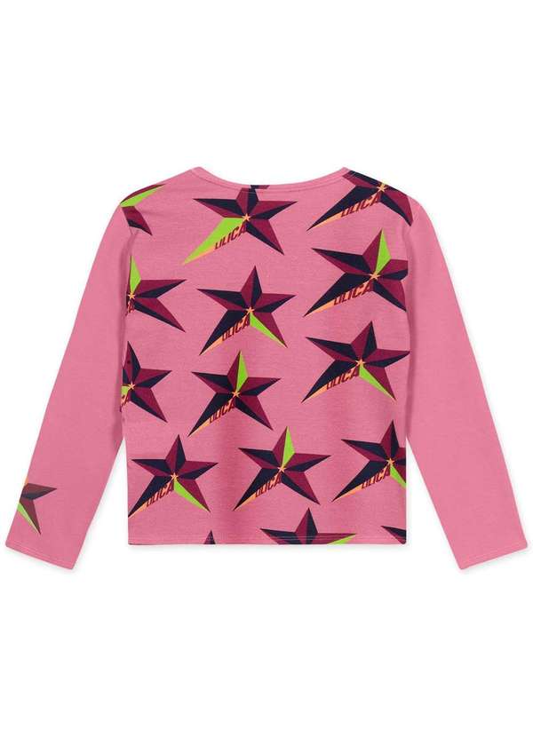 Lilica Ripilica - Blusa Infantil Menina Manga Longa Lilica Rosa 2