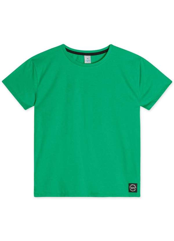 Hapier - Blusa Manga Curta Juvenil Feminina Hapier Verde