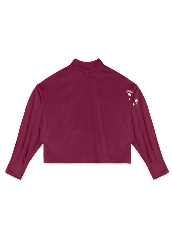 Lilica Ripilica - Blusa Manga Longa Infantil Feminina Lilica Ripilica Vermelho