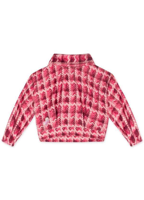 Lilica Ripilica - Blusao Manga Longa Infantil Feminino Lilica Ripilica Rosa