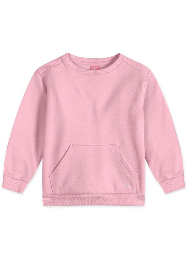 Lilica - Blusao Moletom Bebe Aroma Calmante Lilica Rosa