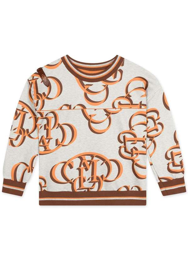 Lilica - Blusao Moletom Infantil Lilica Cinza 2