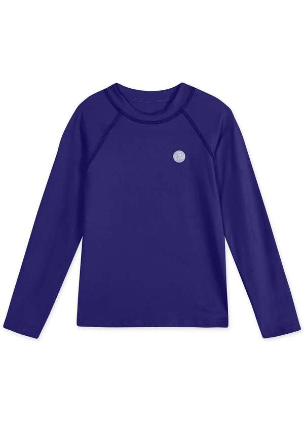 Marisol - Camiseta Unissex Manga Longa Protecao Uv Marisol Azul