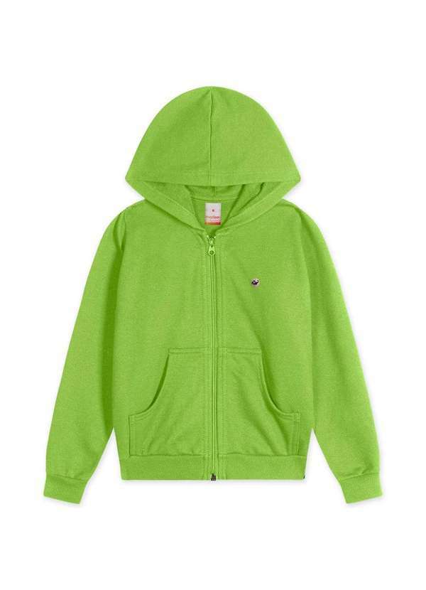 Marisol - Jaqueta Antiviral Moletom Infantil Masculina Marisol Verde