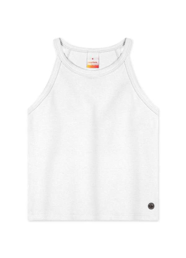 Marisol - Regata Basica com Aroma Infantil Feminina Marisol Branco