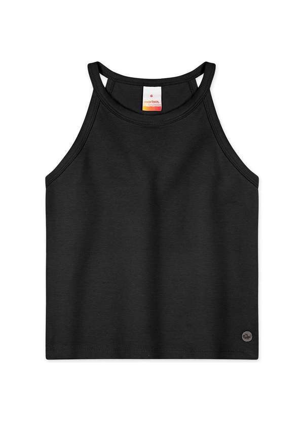 Marisol - Regata Basica com Aroma Infantil Feminina Marisol Preto