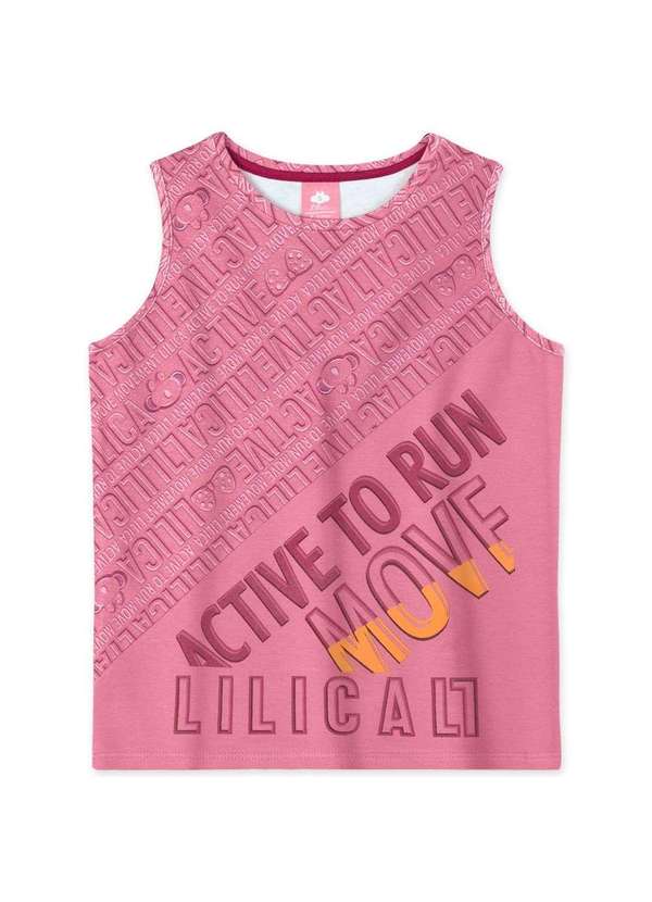 Lilica - Regata Infantil Active Lilica Rosa