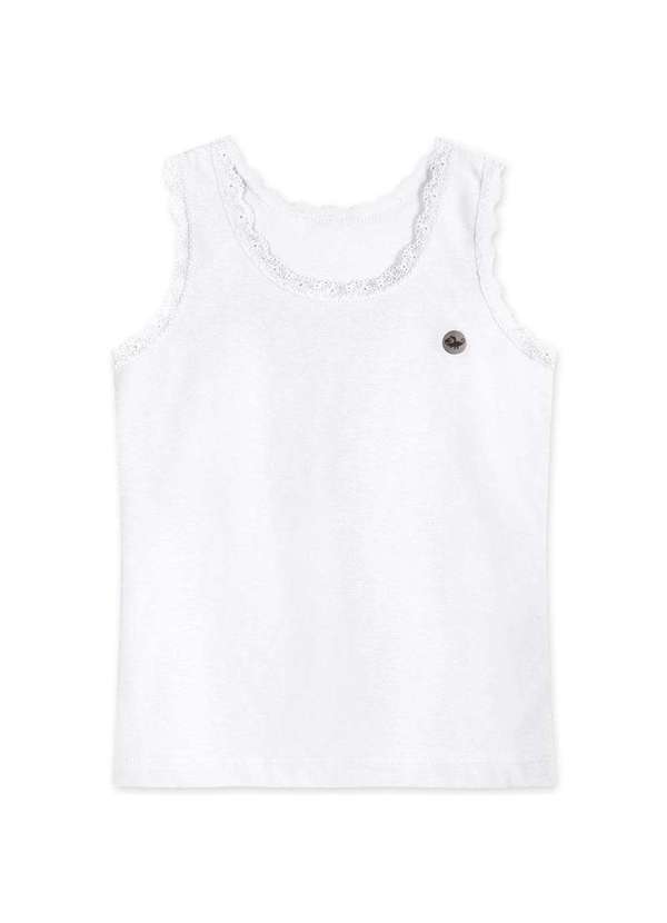 Marisol - Regata Infantil Menina Renda Aromatica Marisol Branco