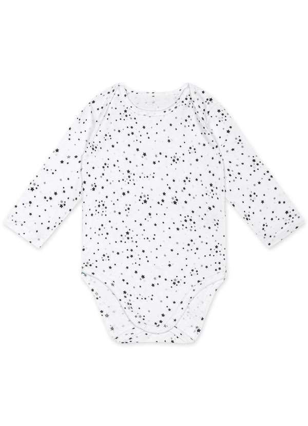 Marisol - Body Bebe Manga Longa Aromatica Marisol Branco