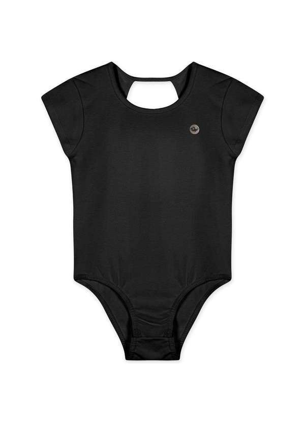 Marisol - Body com Aroma Manga Curta Infantil Feminino Marisol Preto