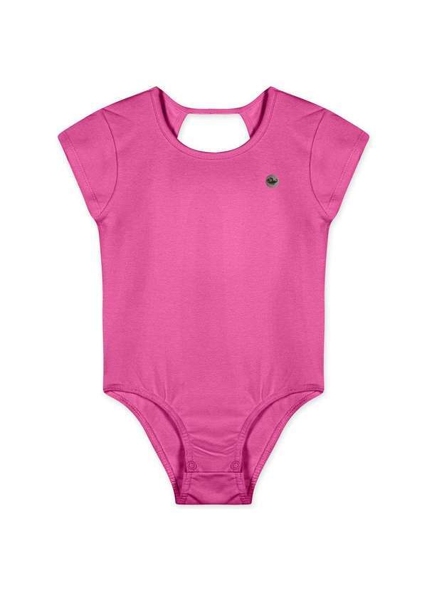 Marisol - Body com Aroma Manga Curta Infantil Feminino Marisol Rosa