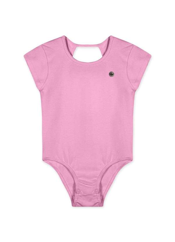 Marisol - Body com Aroma Manga Curta Infantil Feminino Marisol Rosa