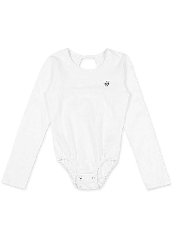 Marisol - Body Manga Longa Basica com Aroma Feminino Infantil Marisol Branco