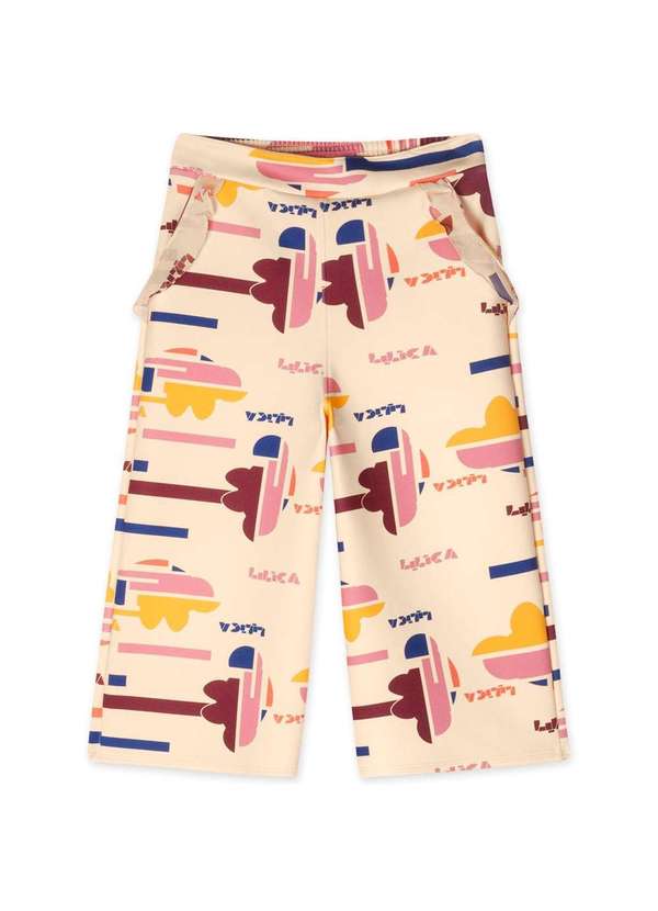 Lilica Ripilica - Calca Infantil Feminina Lilica Ripilica Bege