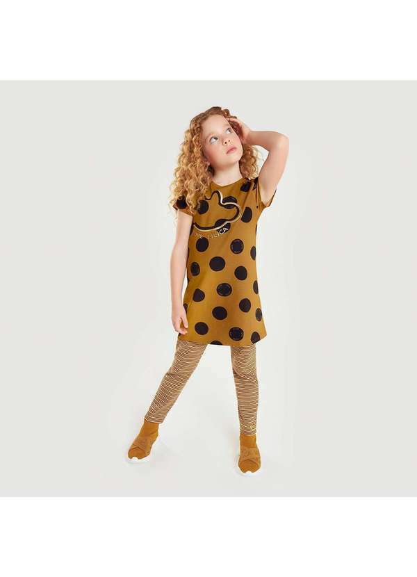 Lilica - Calca Infantil Lilica Marrom 3