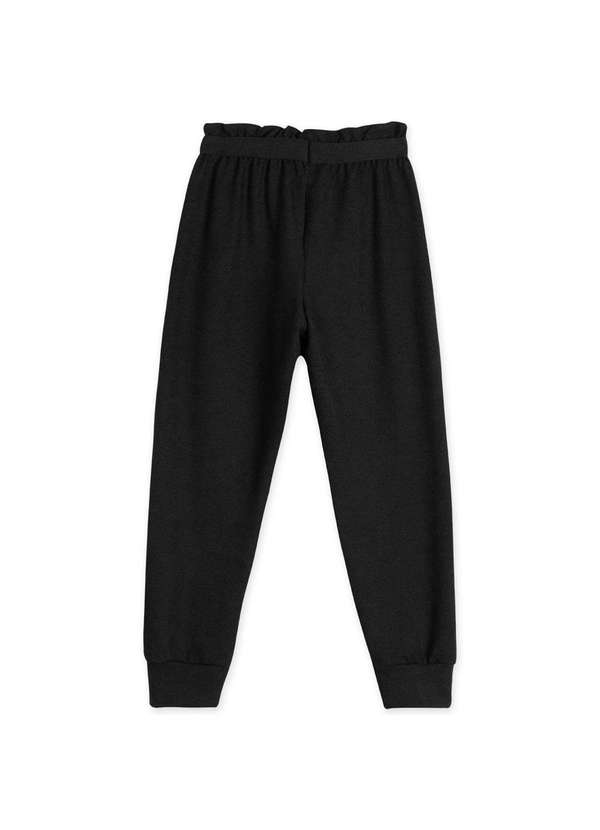 Marisol - Calca Infantil Menina Trico Marisol Preto