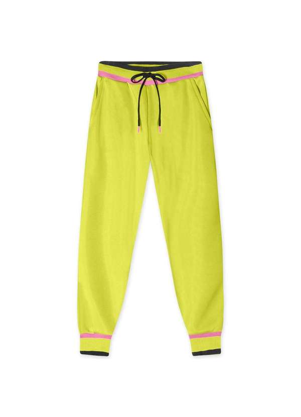 Calca Jogger Moletom Infantil Feminina Marisol Verde Clube Marisol