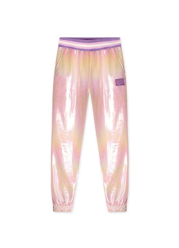 Marisol - Calca Metalizada Infantil Feminina Marisol Rosa