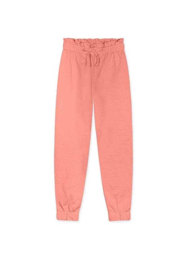 Marisol - Calca Moletom Infantil Acquatech Marisol Laranja