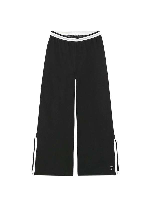 Marisol - Calca Moletom Infantil Feminina Marisol Preto