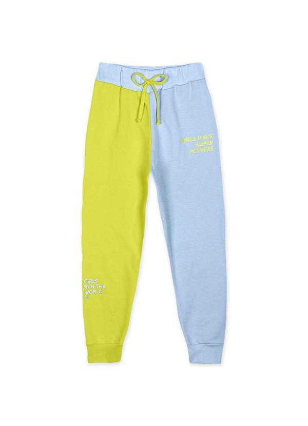 Marisol - Calca Moletom Infantil Menina Marisol Verde