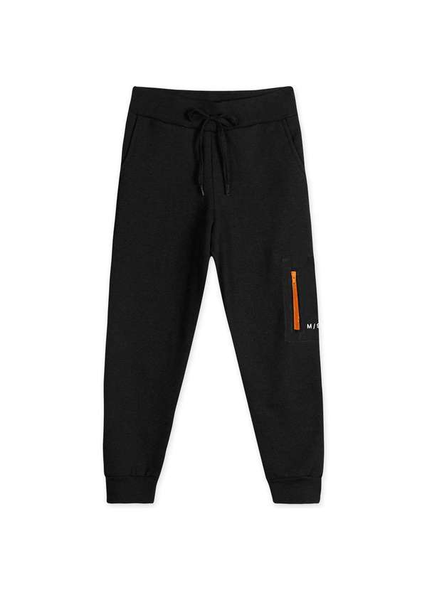 Marisol - Calca Moletom Infantil Menino Marisol Preto