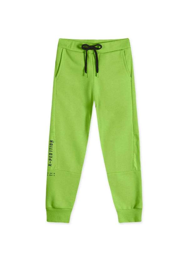 Marisol - Calca Moletom Infantil Menino Marisol Verde