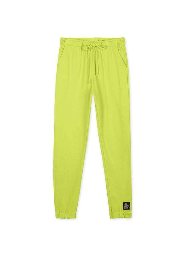 Hapier - Calca Moletom Juvenil Menina Hapier Verde