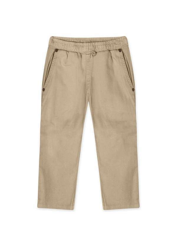 Marisol - Calca Sarja Infantil Feminina Marisol Bege