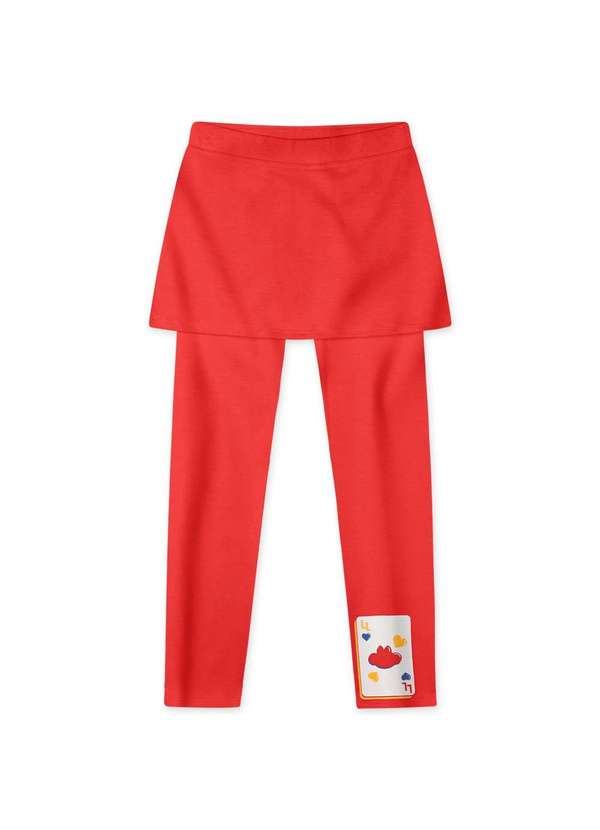Lilica - Legging Infantil Lilica Vermelho 2