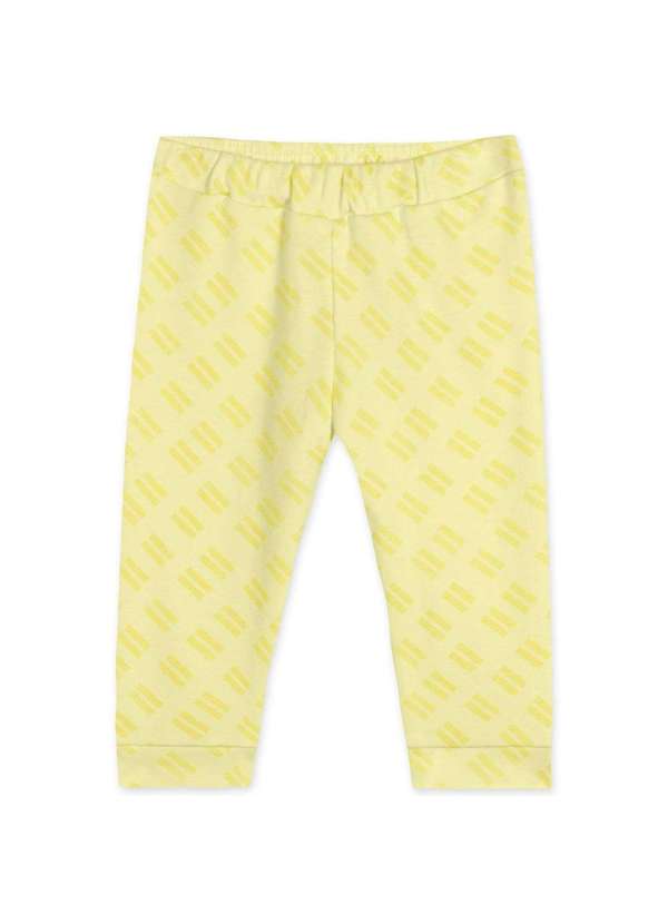 Match - Calca Bebe Unissex Match Amarelo