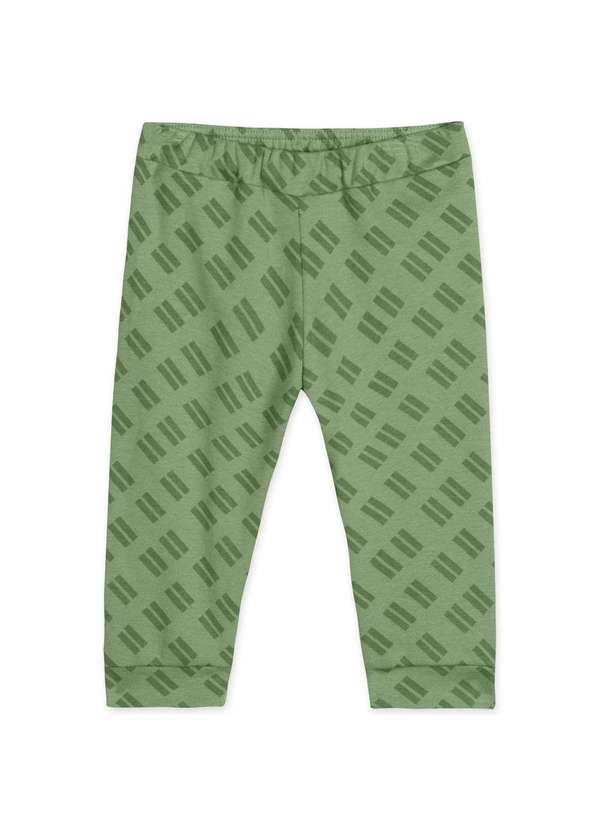 Match - Calca Bebe Unissex Match Verde