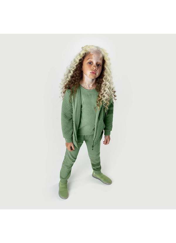 Match - Calca Infantil Unissex Match Verde