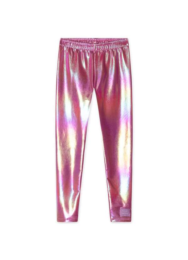 Marisol - Calca Metalizada Infantil Feminina Marisol Rosa