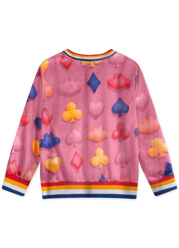 Lilica - Blusao Infantil Manga Longa Lilica Rosa 2