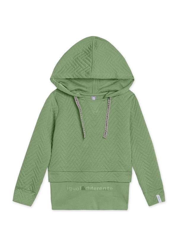 Match - Blusao Infantil Menina Matelasse Match Verde 1