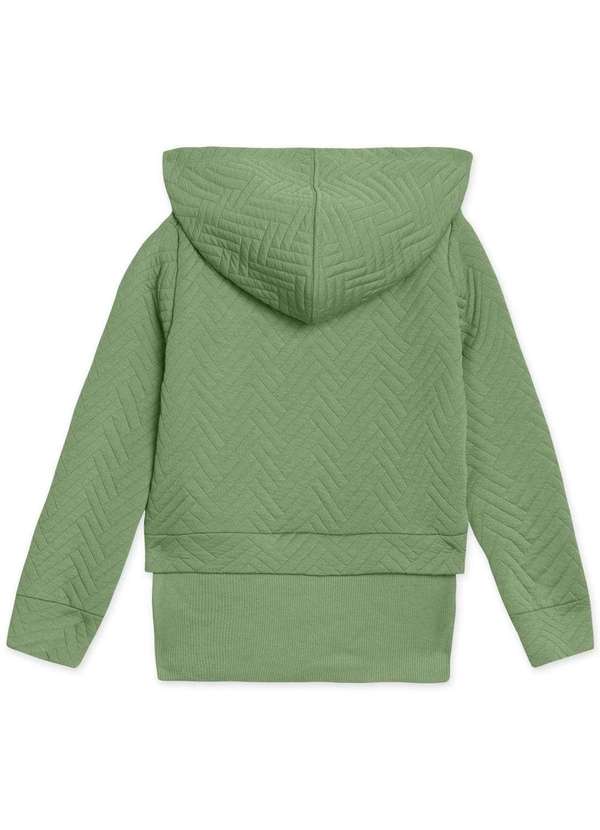 Match - Blusao Infantil Menina Matelasse Match Verde 2